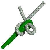 Laponský uzel se zámkem