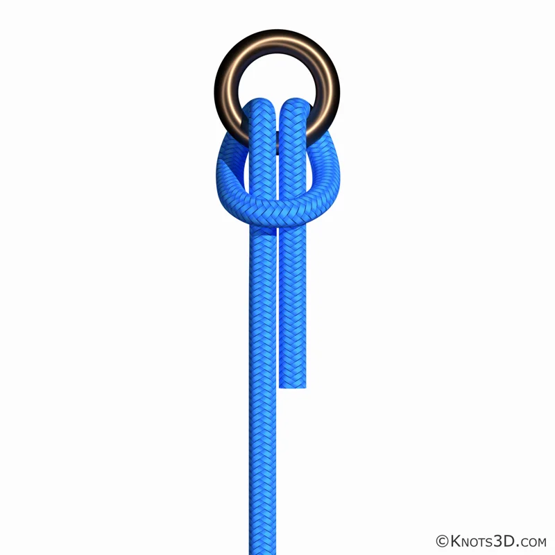 Animazione: Nodo a bocca di lupo (estremità)