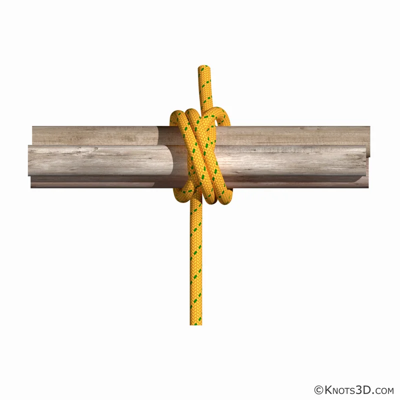 Animazione: Nodo a serraglio doppio