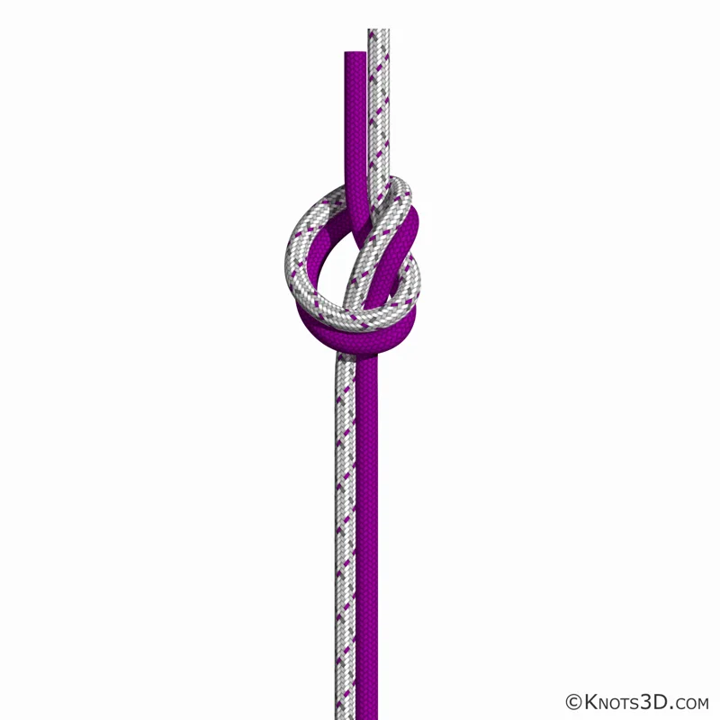 애니메이션: 연속 옭 매듭