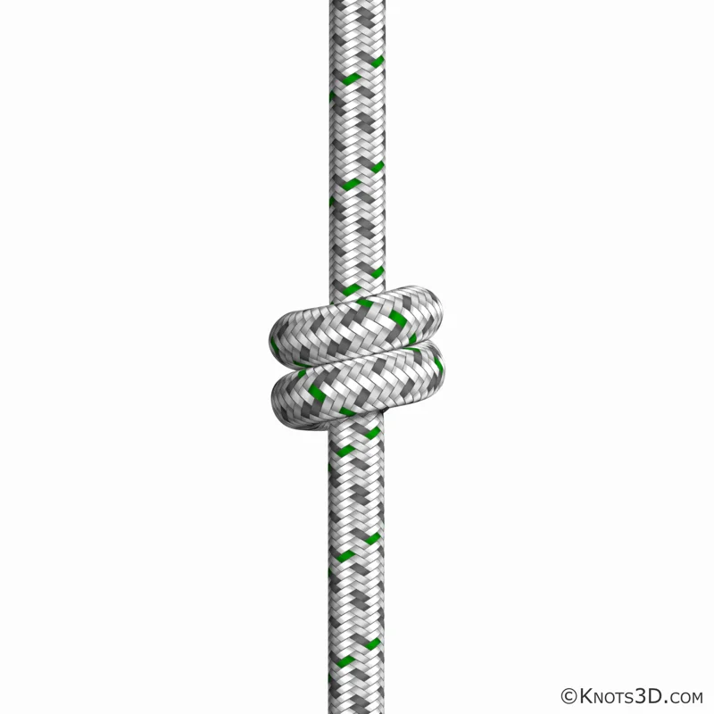 Animasjon: Dobbel overhåndsknop